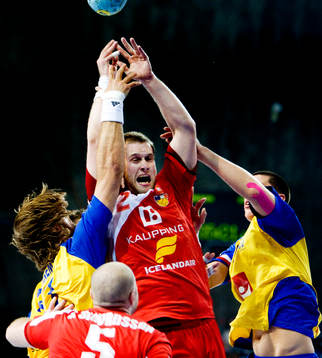 Vignir Svavarsson, Island, Magnus Jernemyr, Kim Andersson,