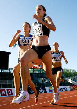 Kajsa Haglund och Sofie Öberg, 800 meter