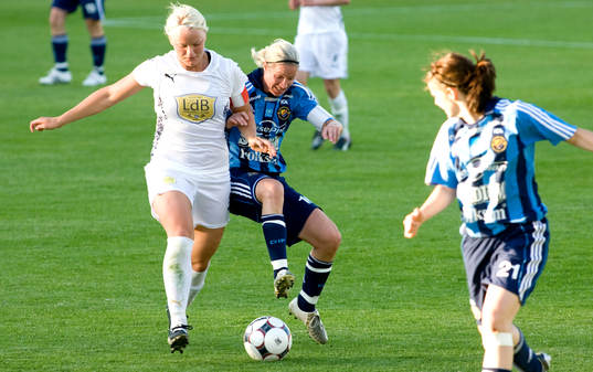 Nilla Fischer, LDB och Victoria Svensson, Dif