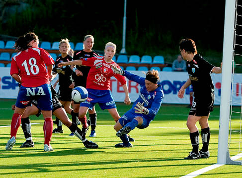Fotboll, dam, Damallsvenskan, Kopparbergs/Göteborg -