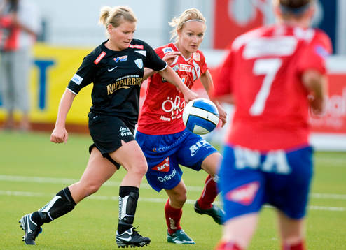 Fotboll, dam, Damallsvenskan, Kopparbergs/Göteborg -