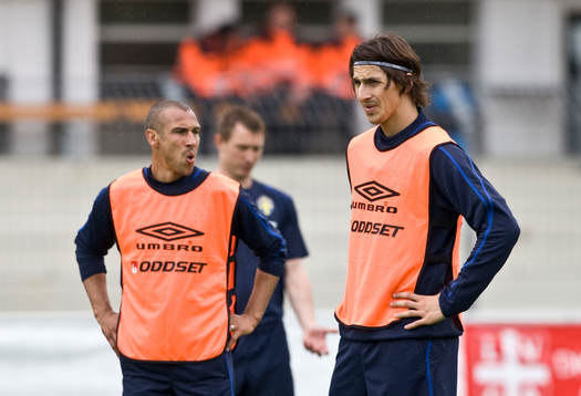 Henrik Larsson och Zlatan Ibrahimovic