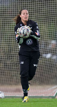 Carola Söberg, målvakt