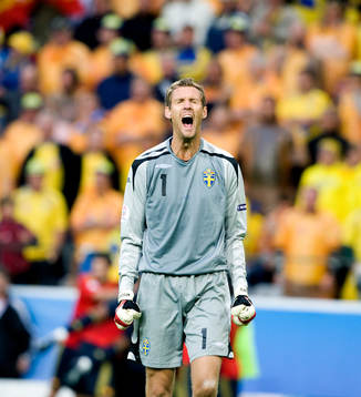 Andreas Isaksson, målvakt, Sverige