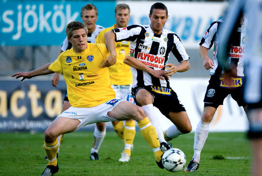 Andrew Kelly, Landskrona och Mikael Boman, Falkenberg