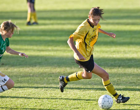 Fotboll, dam, småklubb, Hässleholms IF - IFK Hässleholm
