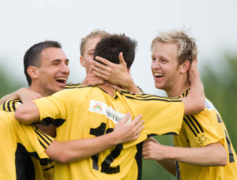 Fisnik Alaj, Burim Rexhepi, Bobby Alm Nilsson och Oskar