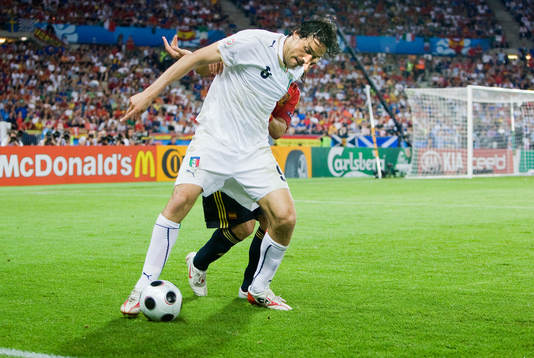 Luca Toni, Italien