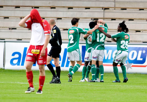 Alieu Catovic, Väsby, glädje, jubel. Anders Ekelund,