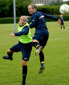 Karolina Westberg och Therese Lundin
