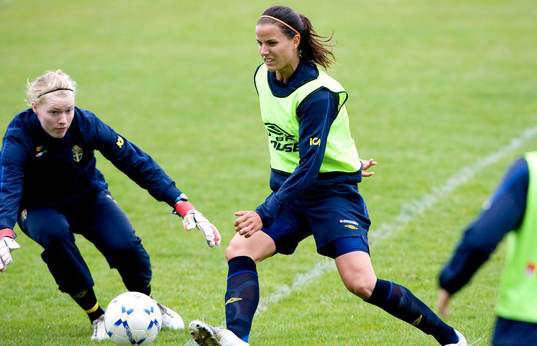 målvakt, Hedvig Lindahl och Jessica Landström