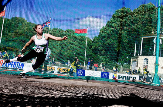 Friidrott, Göteborg Folksam Grand Prix, diskus, dam, Anna
