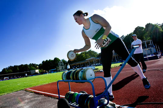 Friidrott, Göteborg Folksam Grand Prix, diskus, dam, Anna