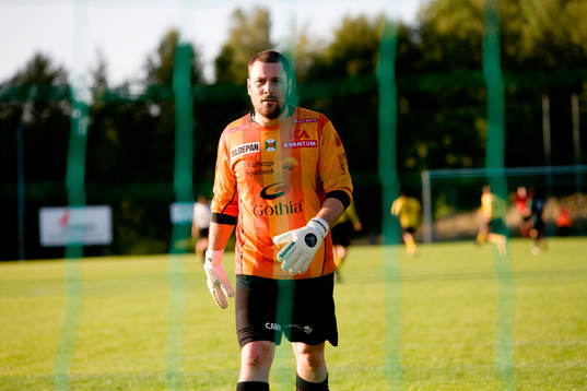 Peter Dahlberg, målvakt Varberg