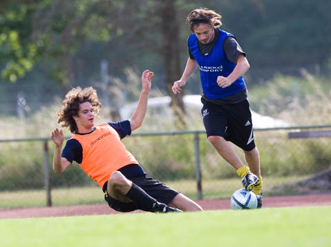 Fotboll, IFK Hässleholm, träning