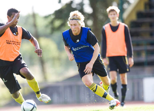 Fotboll, IFK Hässleholm, träning