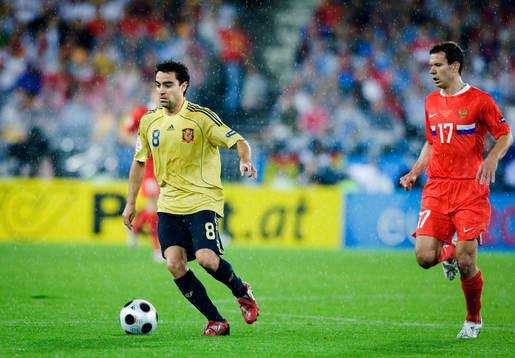 Xavi Hernándes, Spanien och Konstantin Zyryanov, Ryssland
