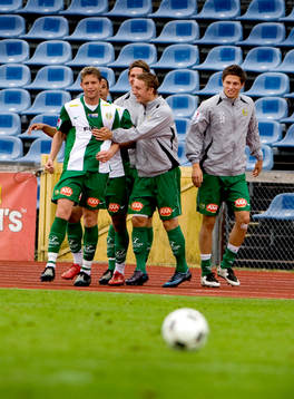 Paulinho Guará, Hammarby. Jubel