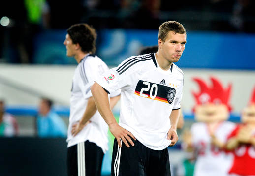 Lukas Podolski, Tyskland