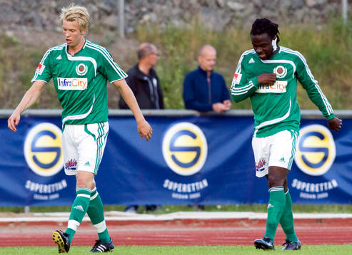 Mikael Thorstensson och Martin Kayongo-Mutumba, Väsby