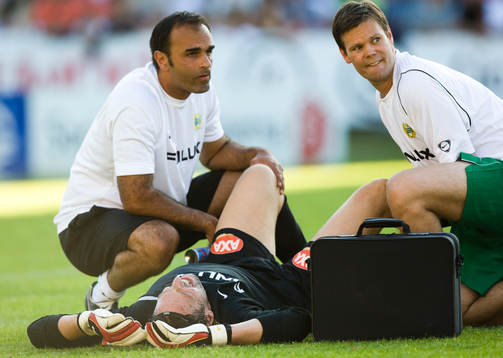 målvakt, Rami Shaaban skada
