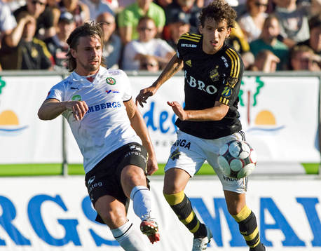 Robin Staf, Örebro och Jorge Ortíz, AIK