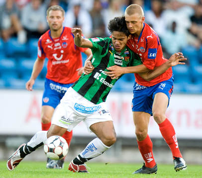 Joel Ekstrand och Daniel Morais Reis