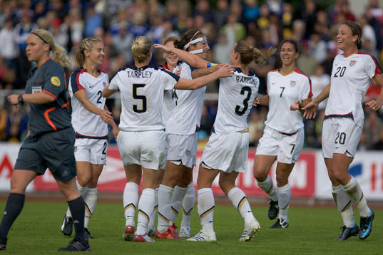 Carli Lloyd, USA,  jubel