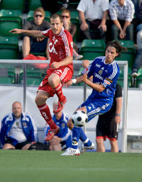 Tobias Hysén, Göteborg och Mikael Lustig, Sundsvall