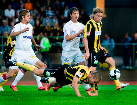 Mattias Östberg, Emil Wahlström, Häcken. Filip Bergman,