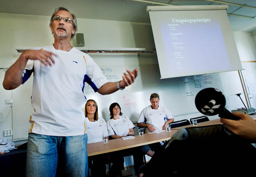 Handbollstruppen till OS i Kina