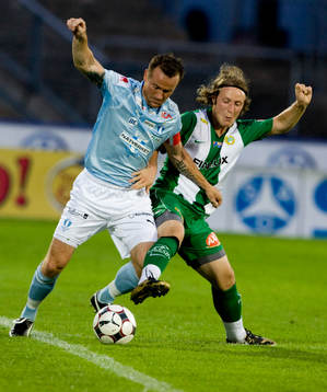 Ulrich Vinzents, Malmö och Haris Laitinen, Hammarby