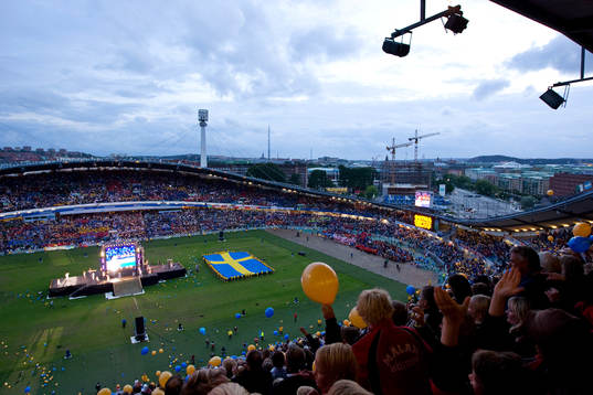 Fotboll, ungdom, Gothia Cup, Invigning