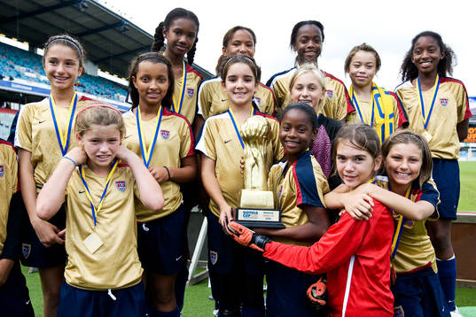 Finaler, segrare, pokal, lagbild