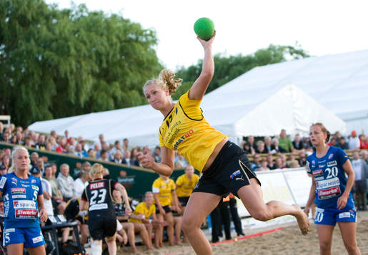 Handboll, Åhus Beachhandboll, dam, final, Eslöv -