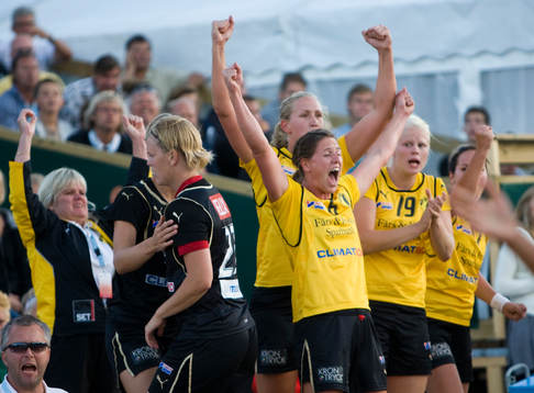 Handboll, Åhus Beachhandboll, dam, final, Eslöv -