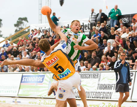 Handboll, Åhus Beachhandboll, herr, Hammarby - Kristianstad