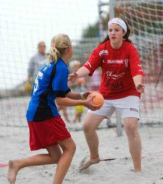 Handboll, Åhus Beachhandboll, ungdom, Hässleholm