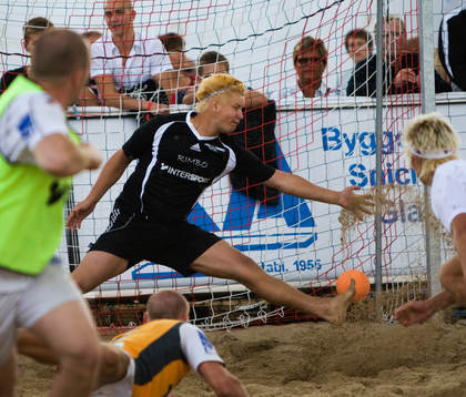 Handboll, Åhus Beachhandboll, herr, Rimbo - Kristianstad