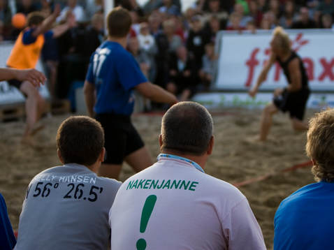 Handboll, Åhus Beachhandboll, herr, final, motionsklassen