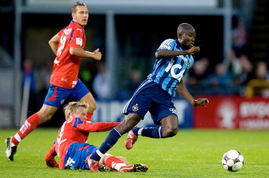 Andreas Landgren och Jones Kusi Asare