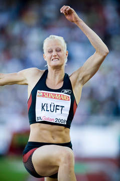 Längdhopp, Carolina Klüft