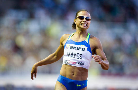 100m Häck Dam, Joanna Hayes