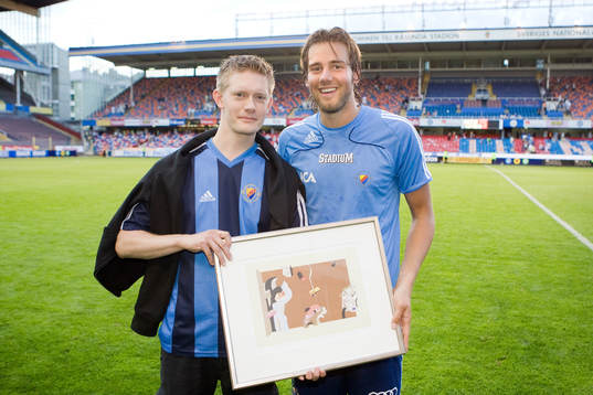 Matchens lirare Mikael Dahlberg, Djurgården
