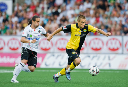 Nordin Gerzic, Örebro, och Petter Andersson, Hammarby