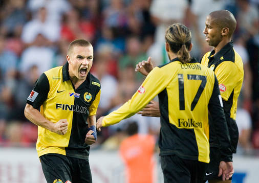 Petter Andersson, Hammarby, jubel