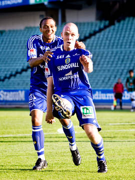 Kali Ongala, Hannes Sigurdsson, Sundsvall, jubel