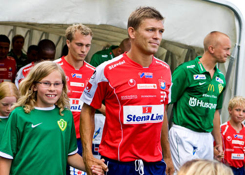 Marcus Allbäck gör sin första match för Örgryte