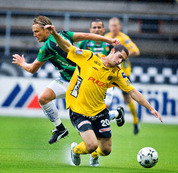 Emir Bajrami, Elfsborg. Tommy Lycén, GAIS