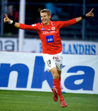 Patrik Ingelsten, Kalmar, skyttekung, jubel